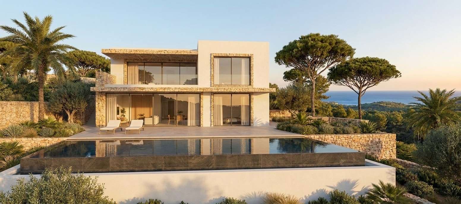 Cim – Villa DK · Bespoke Hillside, TreesM Baleares